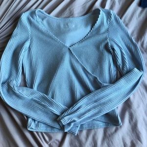 Wrap hollister top